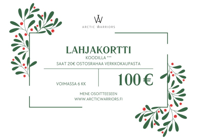 Lahjakortti 100€