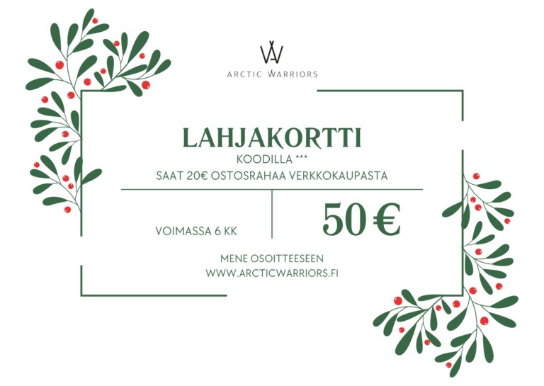 Lahjakortti 50€