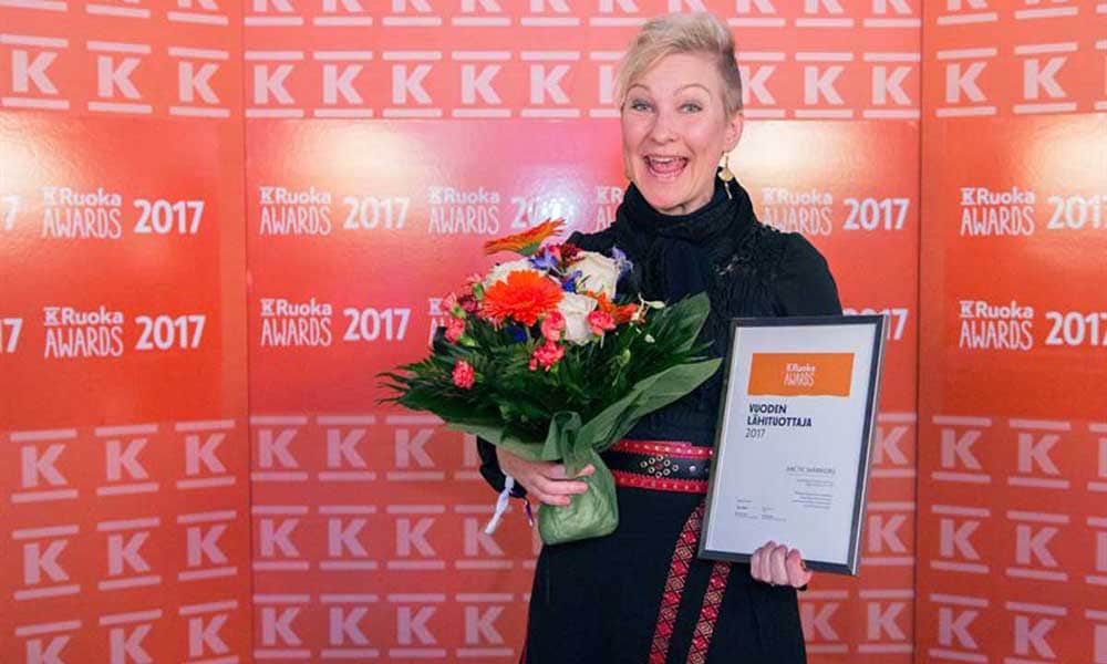 K-Ruoka Awards 2017 voittaja