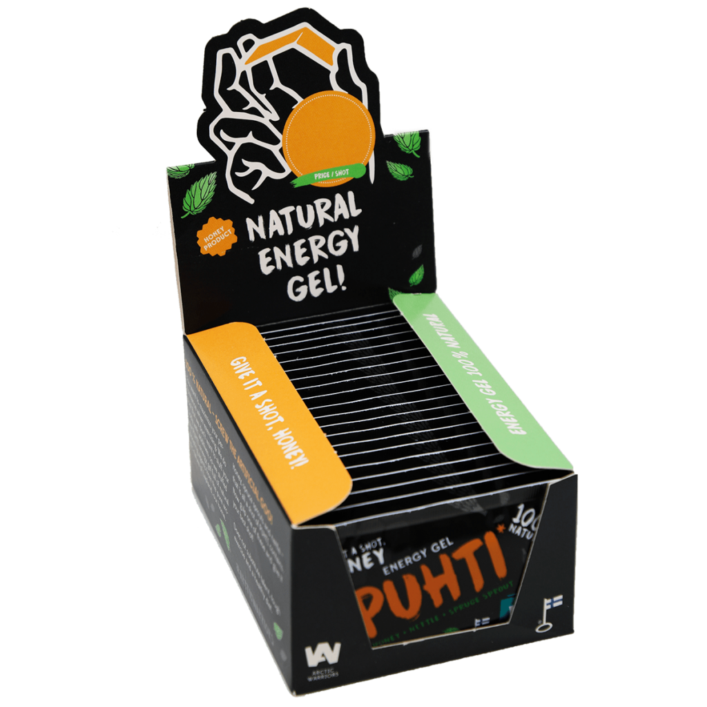 PUHTI energiageeli 20x 15 g Tilapäisesti loppu