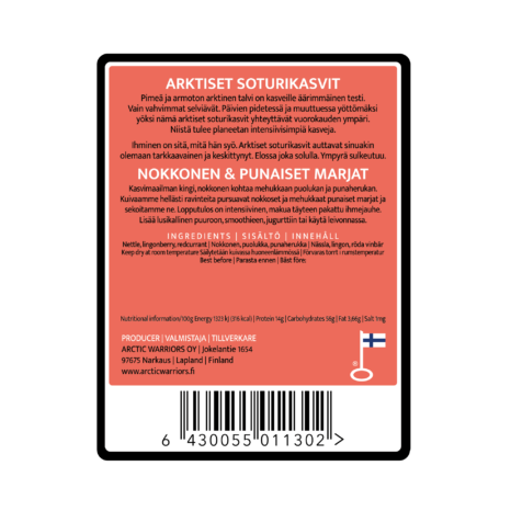 Nokkonen & punaiset marjat 40 g - Kuva 2