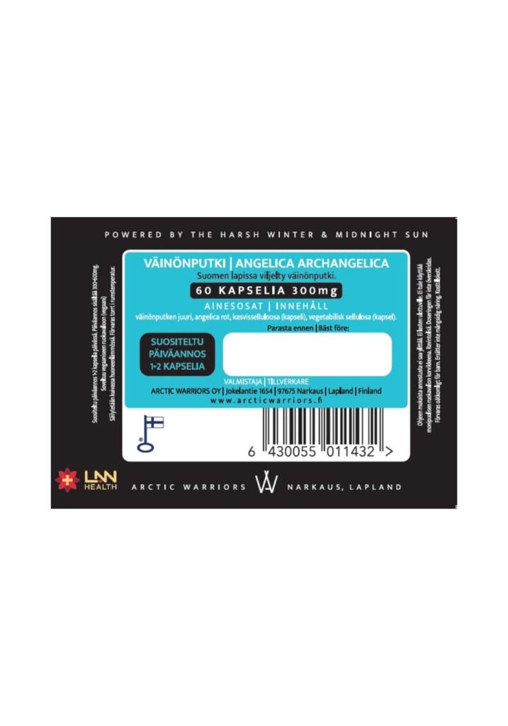 Angelica- 60 capsules