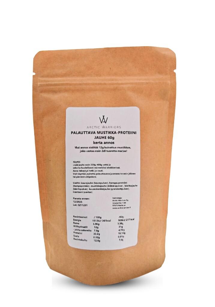 Recovery Blueberry Protein Powder 60g - single serving