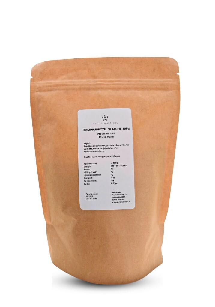 Hemp protein powder, 65% protein (mild taste)